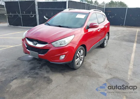 2014 Hyundai Tucson Limited z USA, uszkodzony, nr VIN KM8JU3AG9EU798368